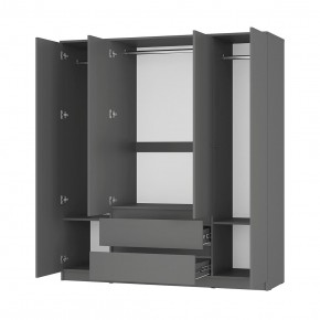 Спальня Симпл (графит) модульная в Воткинске - votkinsk.mebel24.online | фото 41