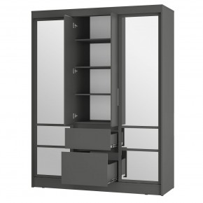 Спальня Симпл (графит) модульная в Воткинске - votkinsk.mebel24.online | фото 46