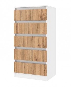 Спальный гарнитур Парус (Белый/Вотан) 1400 (Вариант-2) в Воткинске - votkinsk.mebel24.online | фото 5