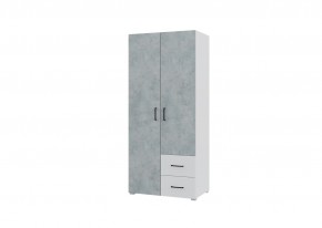 Спальный гарнитур VICTOR (модульный) Белый-Бетон в Воткинске - votkinsk.mebel24.online | фото 8