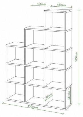 Стеллаж Бартоло СЛД 5 в Воткинске - votkinsk.mebel24.online | фото 2