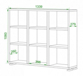 Стеллаж Домино нельсон ПУ-60-1 в Воткинске - votkinsk.mebel24.online | фото 2