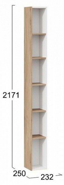 Стеллаж-колонка Порто ТД-393.07.25 в Воткинске - votkinsk.mebel24.online | фото 5