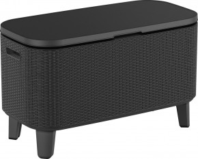 Стол Беви Бар (Bevy Bar Large Cool Bar), графит в Воткинске - votkinsk.mebel24.online | фото 2