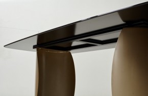 Стол BRONTE 220 KL-188 Контрастный мрамор матовый, итальянская керамика/ Шампань, ®DISAUR в Воткинске - votkinsk.mebel24.online | фото 6