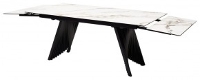Стол IVAR 180 MARBLES KL-188 Контрастный мрамор, итальянская керамика, ®DISAUR в Воткинске - votkinsk.mebel24.online | фото 9
