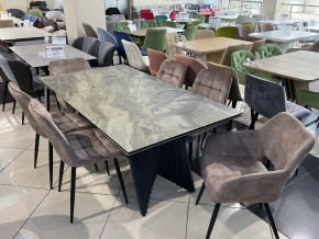 Стол IVAR 180 MARBLES KL-80 Серый мрамор, итальянская керамика, ®DISAUR в Воткинске - votkinsk.mebel24.online | фото 11