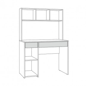 Стол компьютерный 12.77 F Комфорт (Темно - серый U2601) в Воткинске - votkinsk.mebel24.online | фото 3