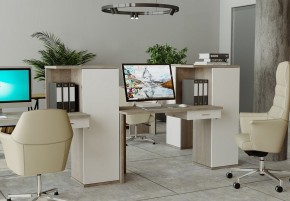 Стол компьютерный Домино Lite СКЛ-ПРЯМ100+ШК КБЕ в Воткинске - votkinsk.mebel24.online | фото 2