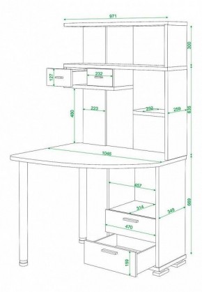 Стол компьютерный Домино нельсон СК-20 в Воткинске - votkinsk.mebel24.online | фото 5