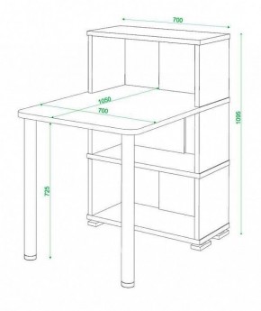 Стол компьютерный Домино СБ-10М3 в Воткинске - votkinsk.mebel24.online | фото 4