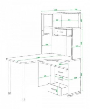 Стол компьютерный Домино СР-130 в Воткинске - votkinsk.mebel24.online | фото 5