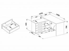 Стол компьютерный КСТ-109Л в Воткинске - votkinsk.mebel24.online | фото 4