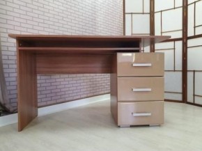 Стол компьютерный Симба Ясень шимо-Кофе с молоком в Воткинске - votkinsk.mebel24.online | фото 2