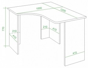 Стол письменный Домино Lite СКЛ-Угл120 в Воткинске - votkinsk.mebel24.online | фото 3