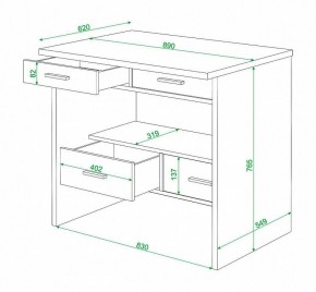 Стол письменный Живой дизайн СК-12 в Воткинске - votkinsk.mebel24.online | фото 2