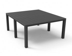 Стол раскладной Джули (Julie Double table 2 configurations) Графит в Воткинске - votkinsk.mebel24.online | фото 3