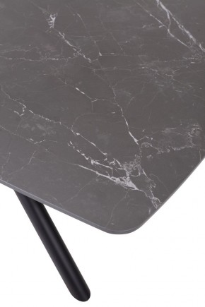 Стол RIVOLI 140 MATT BLACK MARBLE SOLID CERAMIC / BLACK, ®DISAUR в Воткинске - votkinsk.mebel24.online | фото 10