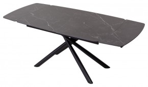 Стол RIVOLI 140 MATT BLACK MARBLE SOLID CERAMIC / BLACK, ®DISAUR в Воткинске - votkinsk.mebel24.online | фото 3