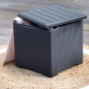 Стол с функцией хранения Виго (Vigo storage box) графит в Воткинске - votkinsk.mebel24.online | фото 1