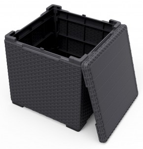 Стол с функцией хранения Виго (Vigo storage box) графит в Воткинске - votkinsk.mebel24.online | фото 3