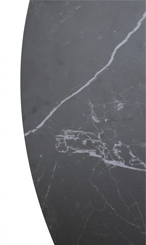 Стол TERNI 120 MATT BLACK MARBLE SOLID CERAMIC Черный мрамор матовый, керамика /Черн.каркас, ®DISAUR в Воткинске - votkinsk.mebel24.online | фото 9