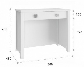 Стол туалетный Изабель ИЗ-40К в Воткинске - votkinsk.mebel24.online | фото 3