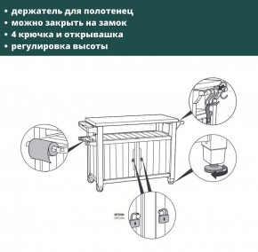 Столик для барбекю 207 Л (Unity XL 207L) в Воткинске - votkinsk.mebel24.online | фото 9