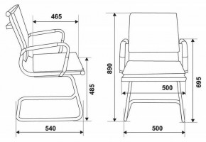 Стул Бюрократ CH-993-LOW-V/M01 в Воткинске - votkinsk.mebel24.online | фото 5