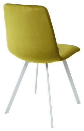 Стул DAIQUIRI BLUVEL-75 OLIVA / белый каркас, велюр М-City в Воткинске - votkinsk.mebel24.online | фото 2