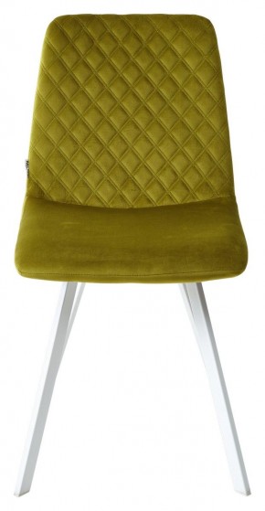 Стул DAIQUIRI BLUVEL-75 OLIVA / белый каркас, велюр М-City в Воткинске - votkinsk.mebel24.online | фото 5