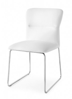 Стул FRIDA CB/1806-SK  MT.P77 CHROMED/  SKUBA S92 OPTIC WHITE в Воткинске - votkinsk.mebel24.online | фото 1