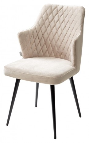 Стул HERMAN 360 град. ЛАТТЕ #25, велюр / черный каркас М-City в Воткинске - votkinsk.mebel24.online | фото 1
