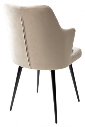 Стул HERMAN 360 град. ЛАТТЕ #25, велюр / черный каркас М-City в Воткинске - votkinsk.mebel24.online | фото 4