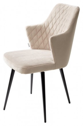 Стул HERMAN 360 град. ЛАТТЕ #25, велюр / черный каркас М-City в Воткинске - votkinsk.mebel24.online | фото 5