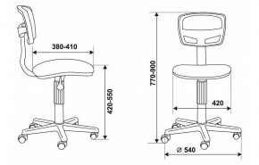 Стул компьютерный Бюрократ CH-299NX/15-21 черный в Воткинске - votkinsk.mebel24.online | фото