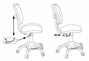 Стул компьютерный CH-W204/F в Воткинске - votkinsk.mebel24.online | фото 6