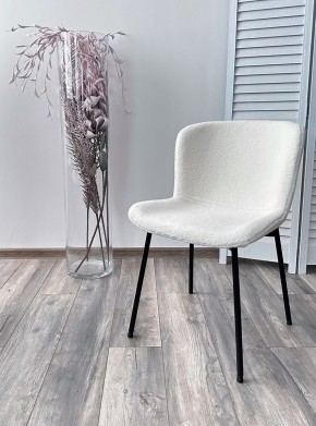 Стул RIYA UF992-01 Белый, teddy / черный каркас М-City в Воткинске - votkinsk.mebel24.online | фото 3