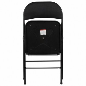 Стул складной BRABIX "Golf Plus CF-003 КОМФОРТ", чёрный каркас, чёрная ткань, 532889 в Воткинске - votkinsk.mebel24.online | фото 3