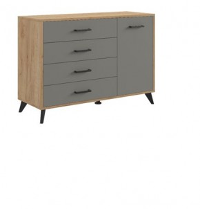 СВЕТЛАНА LOFT Комод-тумба  (дуб золотой/серый) в Воткинске - votkinsk.mebel24.online | фото
