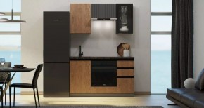 ТЕХНО-6 Кухонный гарнитур 1,5 м в Воткинске - votkinsk.mebel24.online | фото