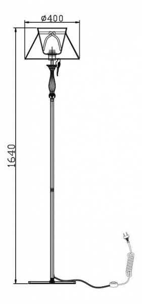 Торшер Maytoni Bird ARM013-22-W в Воткинске - votkinsk.mebel24.online | фото 8