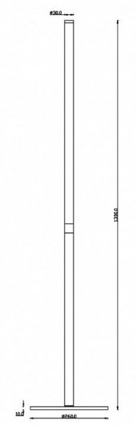 Торшер Maytoni Ray Z012FL-L18B3K в Воткинске - votkinsk.mebel24.online | фото 3