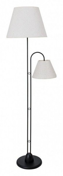 Торшер с подсветкой Arte Lamp Alea A5068PN-2BK в Воткинске - votkinsk.mebel24.online | фото