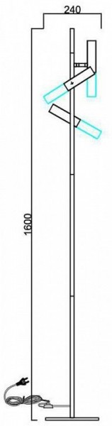 Торшер ST-Luce Eclip SL1236.405.03 в Воткинске - votkinsk.mebel24.online | фото 5