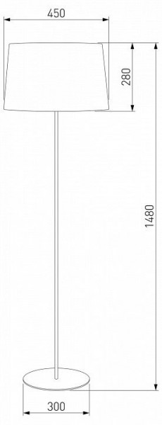 Торшер TK Lighting Maja 2919 Maja в Воткинске - votkinsk.mebel24.online | фото 2