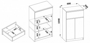 Тумба для обуви ТП-12 в Воткинске - votkinsk.mebel24.online | фото 4