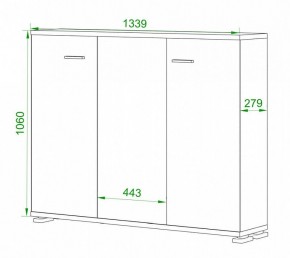 Тумба Домино ПУ-60-4 в Воткинске - votkinsk.mebel24.online | фото 2