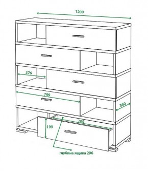 Тумба комбинированная СБ-40/5 в Воткинске - votkinsk.mebel24.online | фото 2