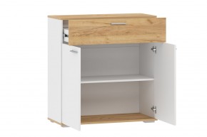 Тумба НМ 013.77 "Санти" (Белый/Крафт Золотой) в Воткинске - votkinsk.mebel24.online | фото 2